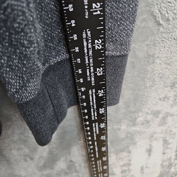 Oakley Sweater Mens Large Hoodie Full Zip Long Sleeve Jacket Gray Pockets Logo - Picture 6 of 10